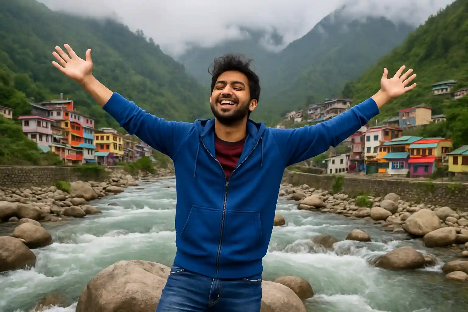 person-in-sonprayag